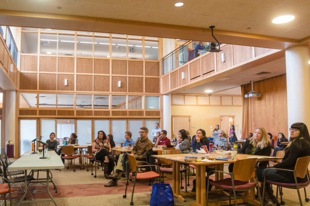 A panel discussion at the University of Denver, which focused on supporting immigrant students.